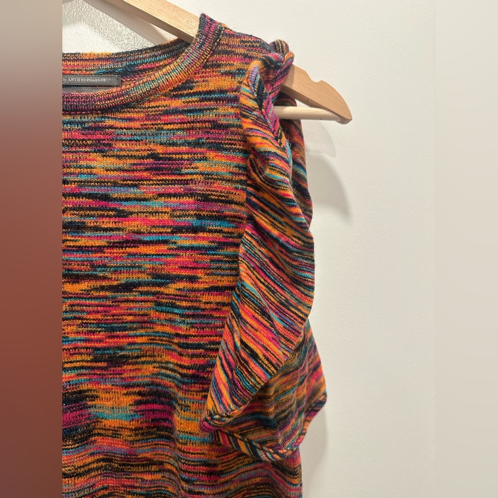 Anthropologie Ruby Flutter-Sleeved Knit Top - Picture 6 of 13